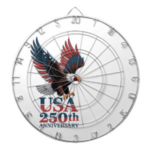 Cible De Fléchettes 250e anniversaire des États-Unis
