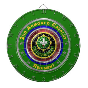 Cible De Fléchettes 2e cavalerie blindée