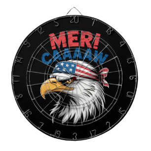 Cible De Fléchettes 4 juillet Aigle Liberté Patriotique