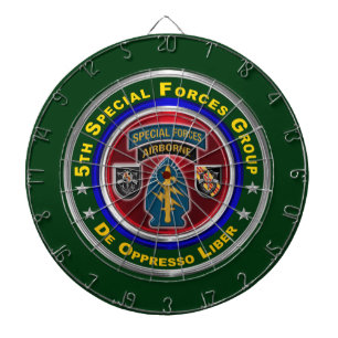Cible De Fléchettes 5th Groupe des Forces Spéciales Airportées