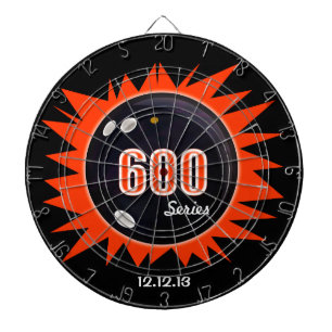Cible De Fléchettes 600 Bowling Series, avec date