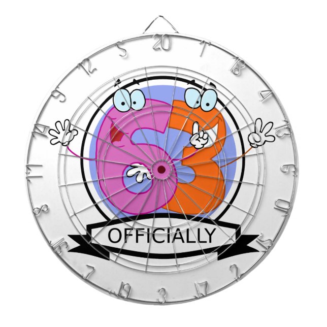 Cible De Fléchettes 63 Anniversaire officiel (Devant)