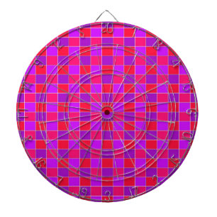 Cible De Fléchettes à damiers