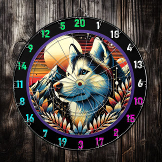 Cible De Fléchettes Accentuation de la paroi de pointe Husky