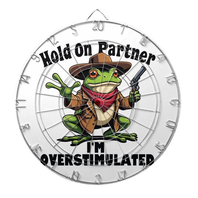 Cible De Fléchettes Accusez votre partenaire de surstimuler Frog ADHD (Devant)