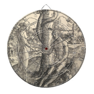 Cible De Fléchettes Adam et Eve : La Chute de l'Homme (Lucas van Leyde
