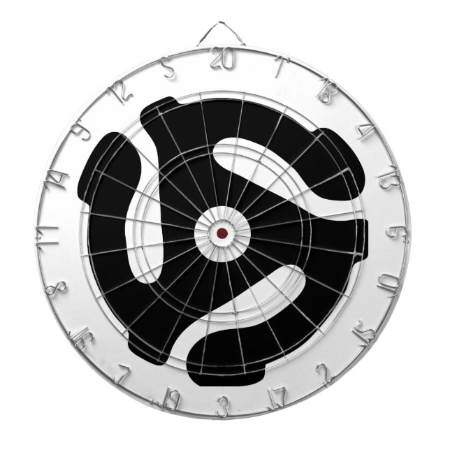 Cible De Fléchettes Adaptateur vinyle de 7 pouces 45 tr/min insérez l' (Devant)