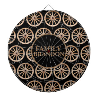Cible De Fléchettes Agritourisme rustique Élégante vieille mode Roue e