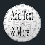 Cible De Fléchettes Ajouter du texte et plus ! Customisez votre propre<br><div class="desc">Customisez avec vos propres designs personnalisés, citations, textes et bien plus encore. Choisissez également parmi les modèles préfabriqués, de nombreuses catégories différentes aussi.</div>