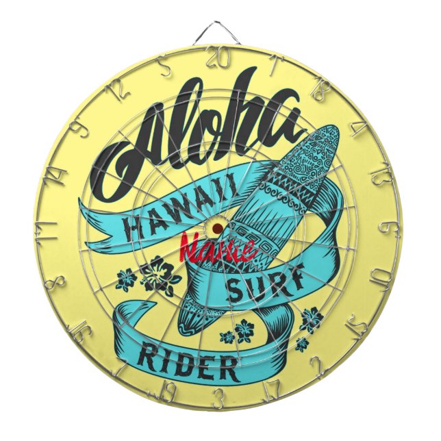Cible De Fléchettes Aloha Hawaii Surf Rider Thunder_Cove (Devant)