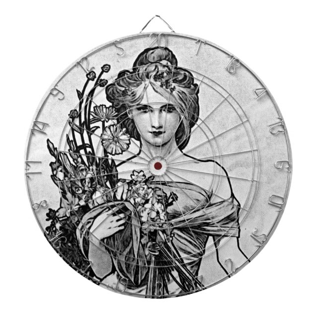 Cible De Fléchettes Alphonse Mucha Broken Blossoms (Devant)