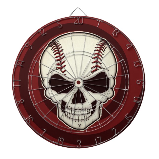 Cible De Fléchettes Amateur de baseball jusqu'à la mort Graphiques Scr (Devant)