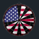 Cible De Fléchettes American Patriot Dartboard & Flag USA / jeu de flé<br><div class="desc">Tableau noir : États-Unis d'Amérique et drapeau américain (États-Unis) fléchettes,  jeux de plaisir en famille - amour mon pays,  jeux d'été,  vacances,  fête des pères,  fête d'anniversaire,  étudiants / fans de sports</div>