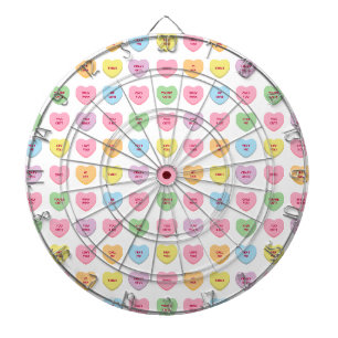 Cible De Fléchettes Amusante fille mignonne conversation personnalisée