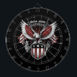 Cible De Fléchettes Ancien combattant<br><div class="desc">ProfileInk Cible de flechettes Bull's-eye! Créer un jeu de fléchette personnalisé. Imprimé avec des couleurs vives, ce jeu de fléchettes de taille réglementaire est facile à personnaliser avec vos images, visuels et textes pour faire un cadeau original. Fabriqué selon vos spécifications exactes, ce tableau de fléchettes va frapper sa marque...</div>