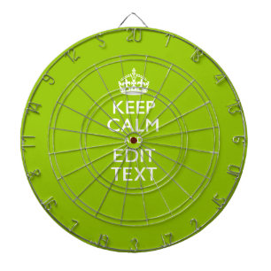 Cible De Fléchettes Android Green Keep Calm Have Your