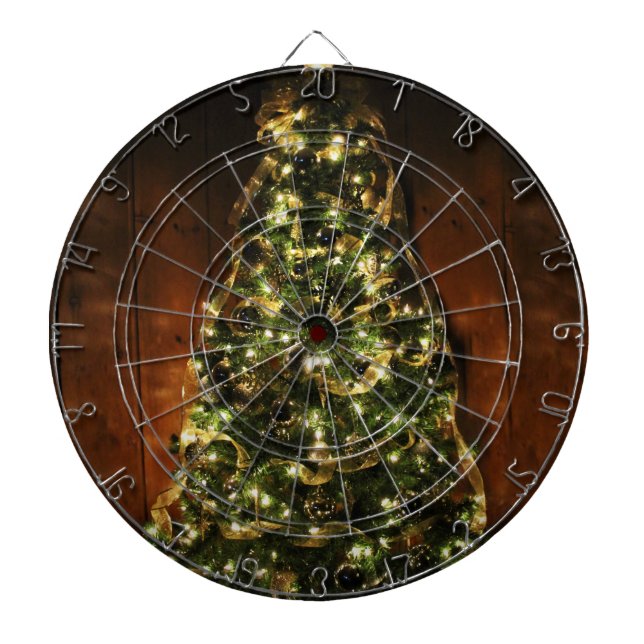 Cible De Fléchettes Arbre de Noël d'O (Devant)