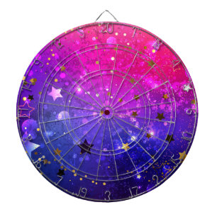 Cible De Fléchettes Arrière - plan rose brillant
