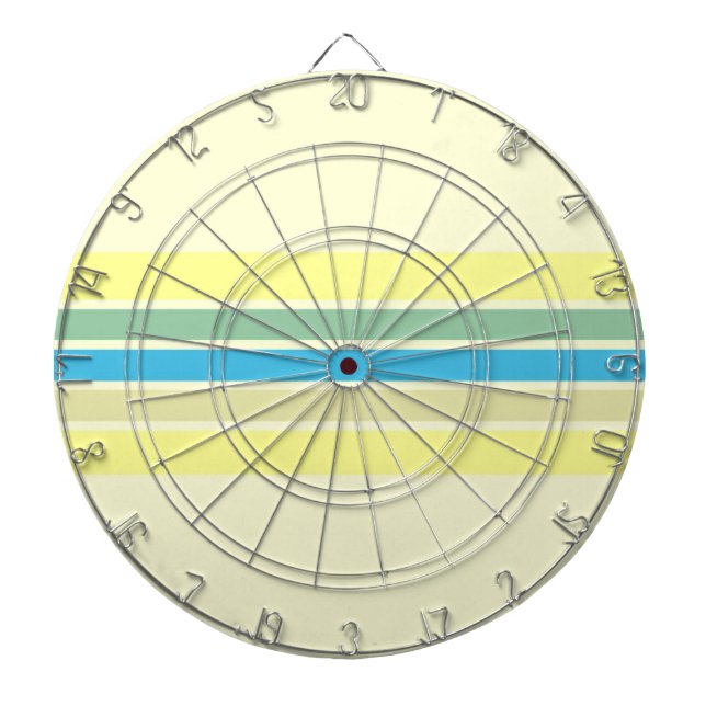 Cible De Fléchettes art moderne rayures (Devant)