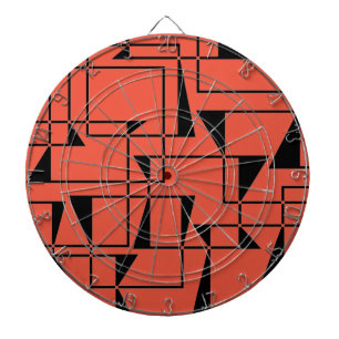 Cible De Fléchettes Art motif géométrique cool moderne, urbain, audaci