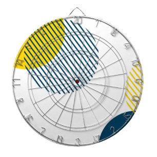 Cible De Fléchettes Art urbain abstrait moderne, simple, minimal et te