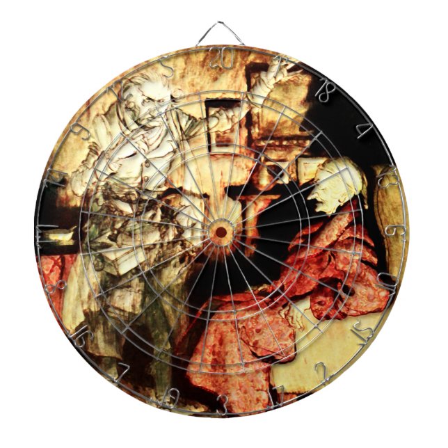 Cible De Fléchettes Arthur Rackham - Un Carol de Noël - Scrooge (Devant)