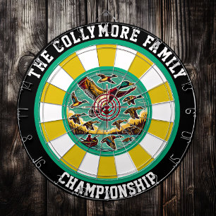 Cible De Fléchettes Artwork de canards aventuriers extérieurs