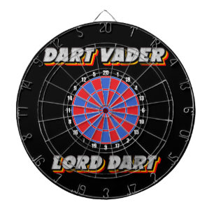 Cible De Fléchettes Autocollant Dark Galactic Lord – Guerrier de l'Omb