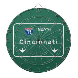 Cible De Fléchettes Autoroute d'autoroute nationale de Cincinnati Ohio