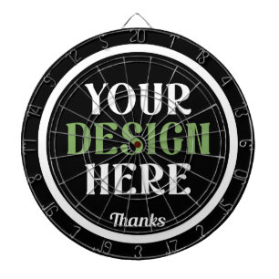 Cible De Fléchettes baiser personnalisé, unique, élégant et minimalist