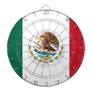 Cible De Fléchettes Bandera de México - Drapeau du Mexique - Drapeau