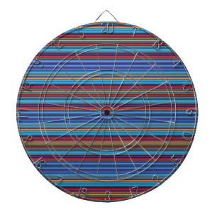 Cible De Fléchettes Bandes de violet bleu mignonne