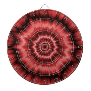 Cible De Fléchettes Bang ! dans Red Dartboard