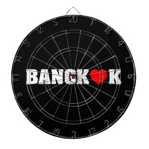 CIBLE DE FLÉCHETTES BANGKOK LOVE