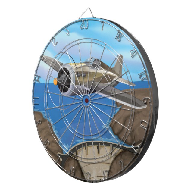 Cible De Fléchettes Barrage (Devant droit)