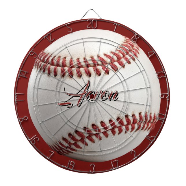 Cible De Fléchettes Baseball Personnalisé (Devant)