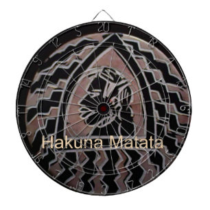 Cible De Fléchettes Beauté africaine : Bongo Massai Portrait Art Triba