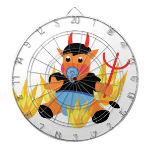 Cible De Fléchettes bébé diable