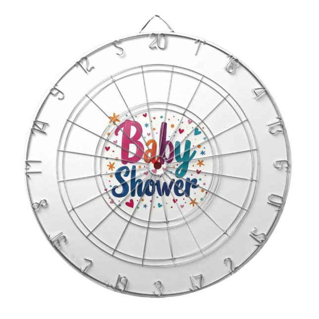 Cible De Fléchettes BébéDouche/Ne pas frapper le bébé (Devant)