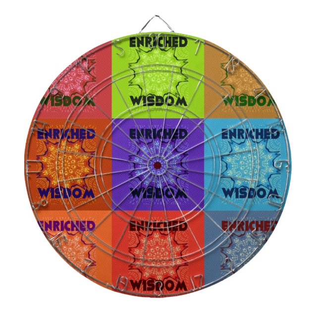 Cible De Fléchettes Belle Pop Art Extraordinaire belle Impression : En (Devant)