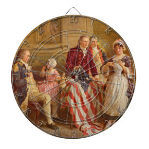 Cible De Fléchettes Betsy Ross, 1777 (Histoire américaine) (Patriote a