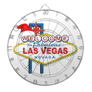 Cible De Fléchettes Bienvenue à Fabulous Las Vegas Noël