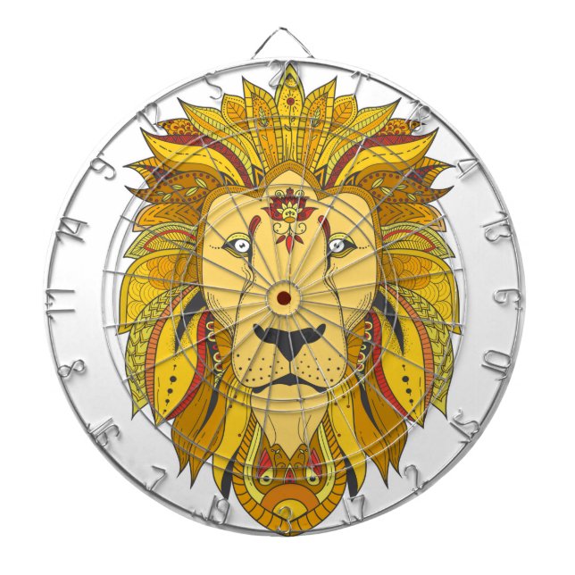 Cible De Fléchettes Big Cat Dartboard (Devant)