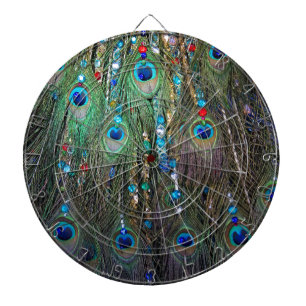 Cible De Fléchettes Bijoux Peacock