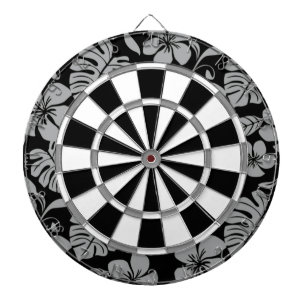 CIBLE DE FLÉCHETTES BIKINI ROSE (NOIR/GRIS)