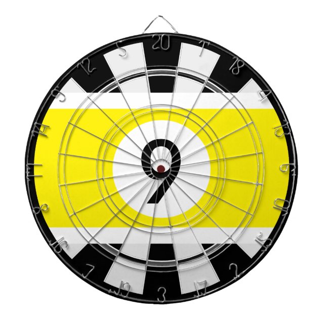 Cible De Fléchettes Billard à 9 balles VOTRE TABLEAU NUMÉRO (Devant)