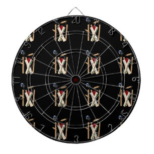 Cible De Fléchettes Billets De Cricket, Bateaux Et Balles,