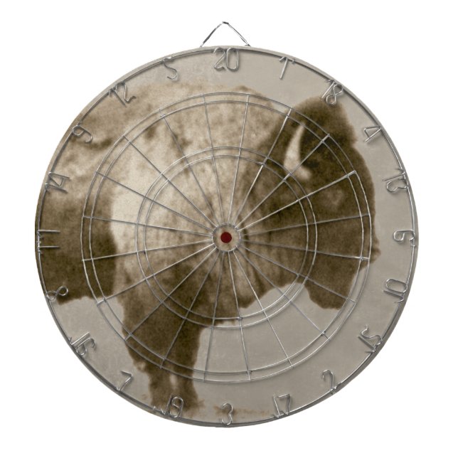 Cible De Fléchettes Bison américain (Devant)