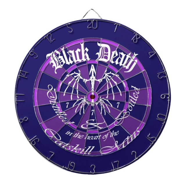 Cible De Fléchettes Black Death 777 - Montagnes Catskill (Devant)