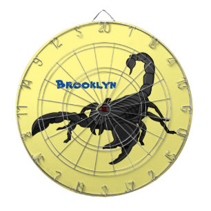 Cible De Fléchettes Black hungry scorpion